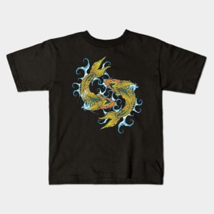 Pisces / Yin Yang Kids T-Shirt